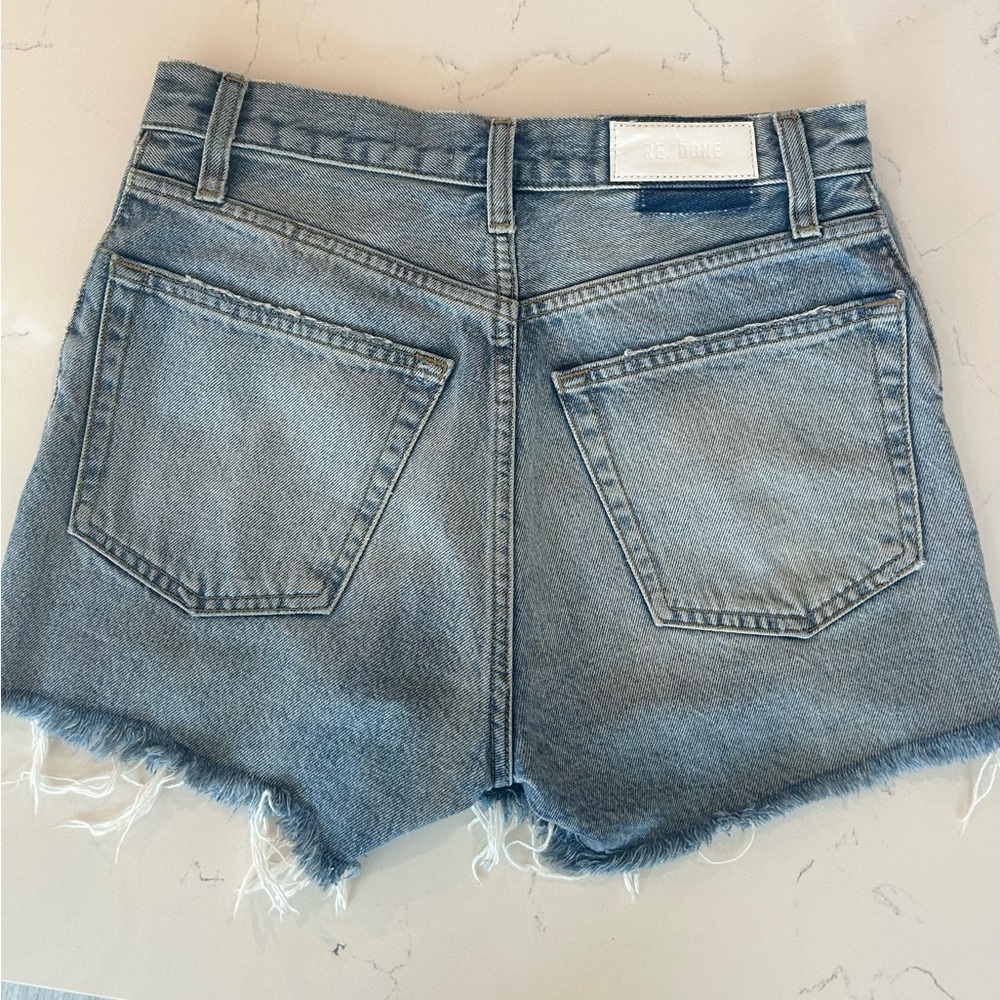RE/DONE Size 26 70s High-Rise Denim Shorts